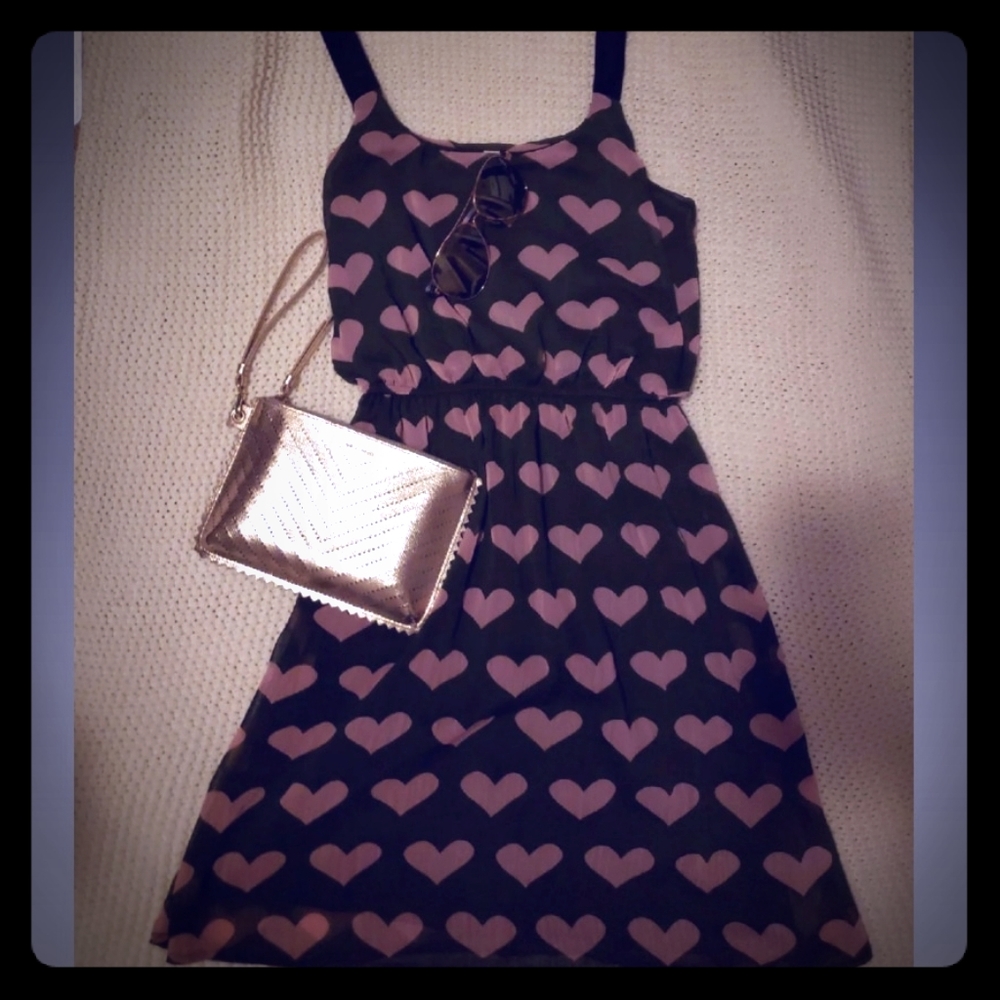 Heart dress for Valentine's just the dress